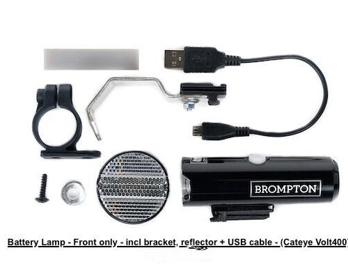 V-Add-on - Front Lamp Set - Cateye Volt 500