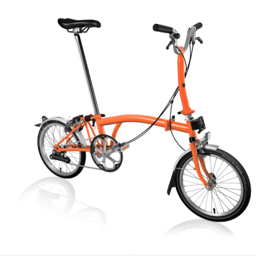 Brompton Urban - Fire Coral [C Line]