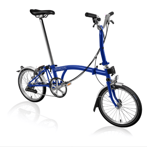 Brompton Explore - Piccadilly Blue [C Line] folding cycle