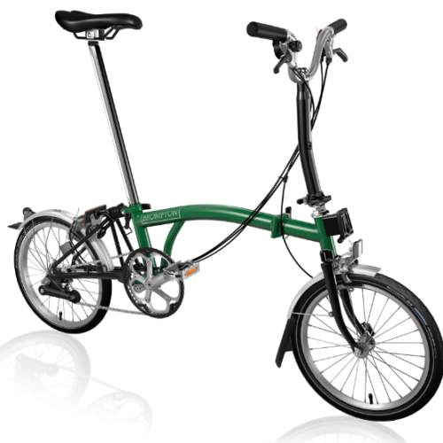 Brompton Explore - Racing Green/Black [C Line] folding cycle
