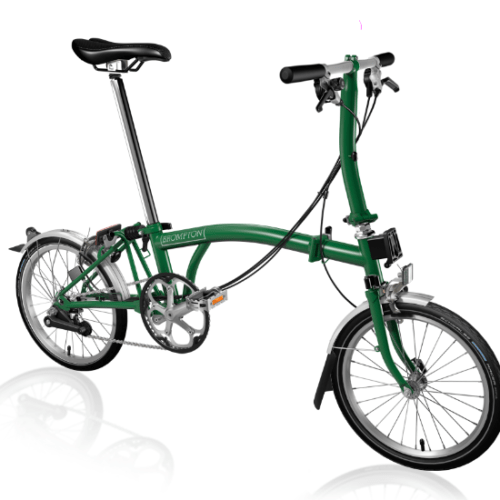 Brompton Explore - Racing Green (STD) folding cycle