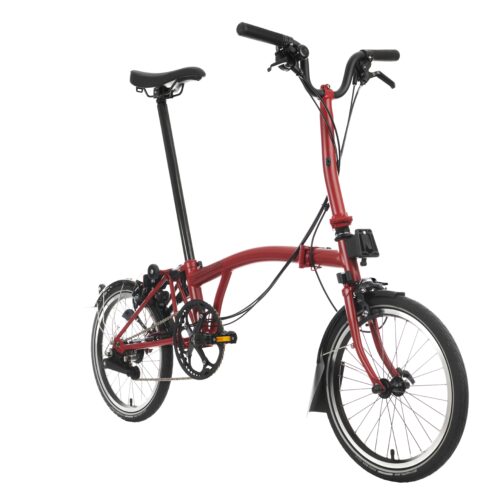 Brompton Explore - House Red [C Line-B.E] folding cycle